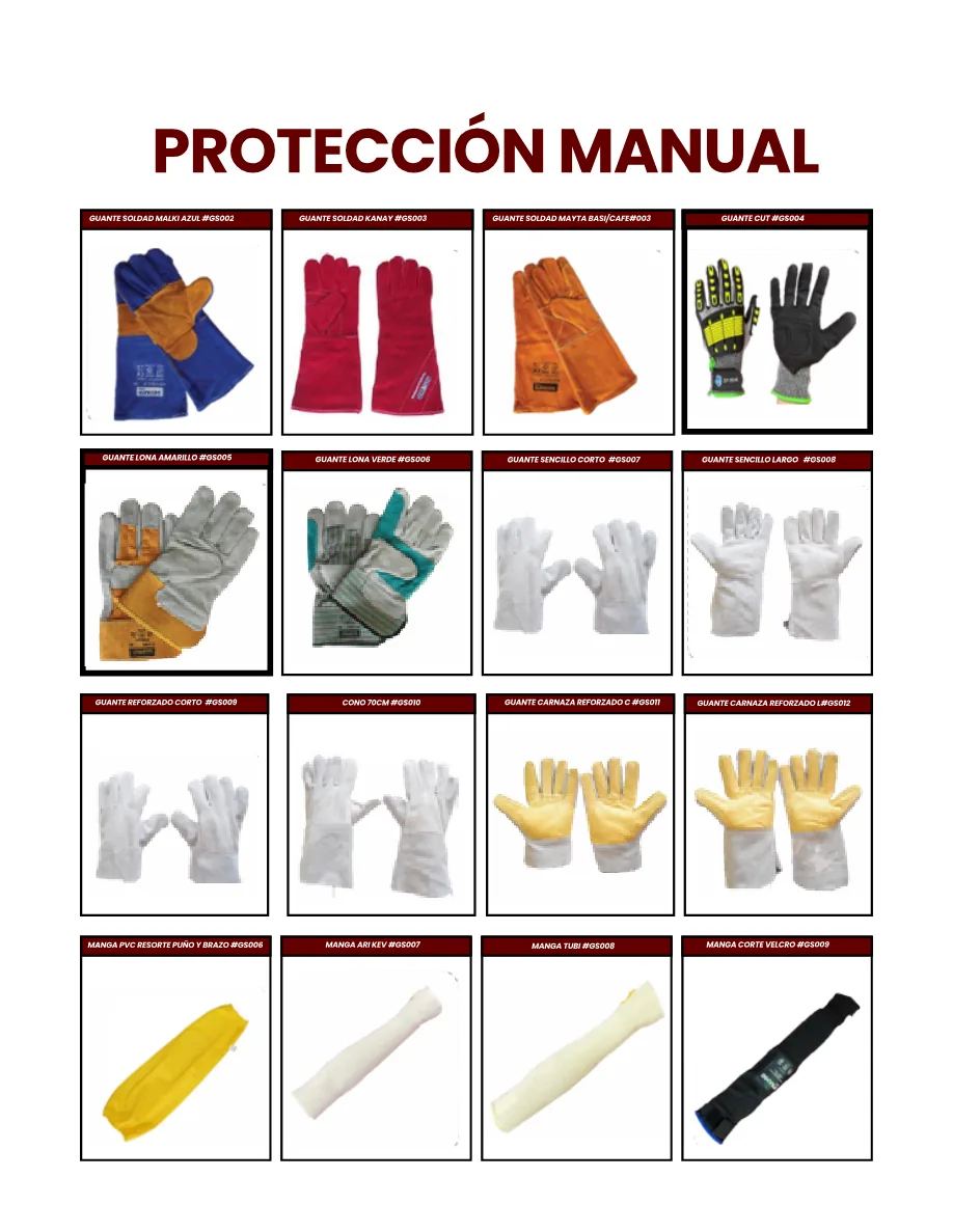 Guantes de Protección Industrial