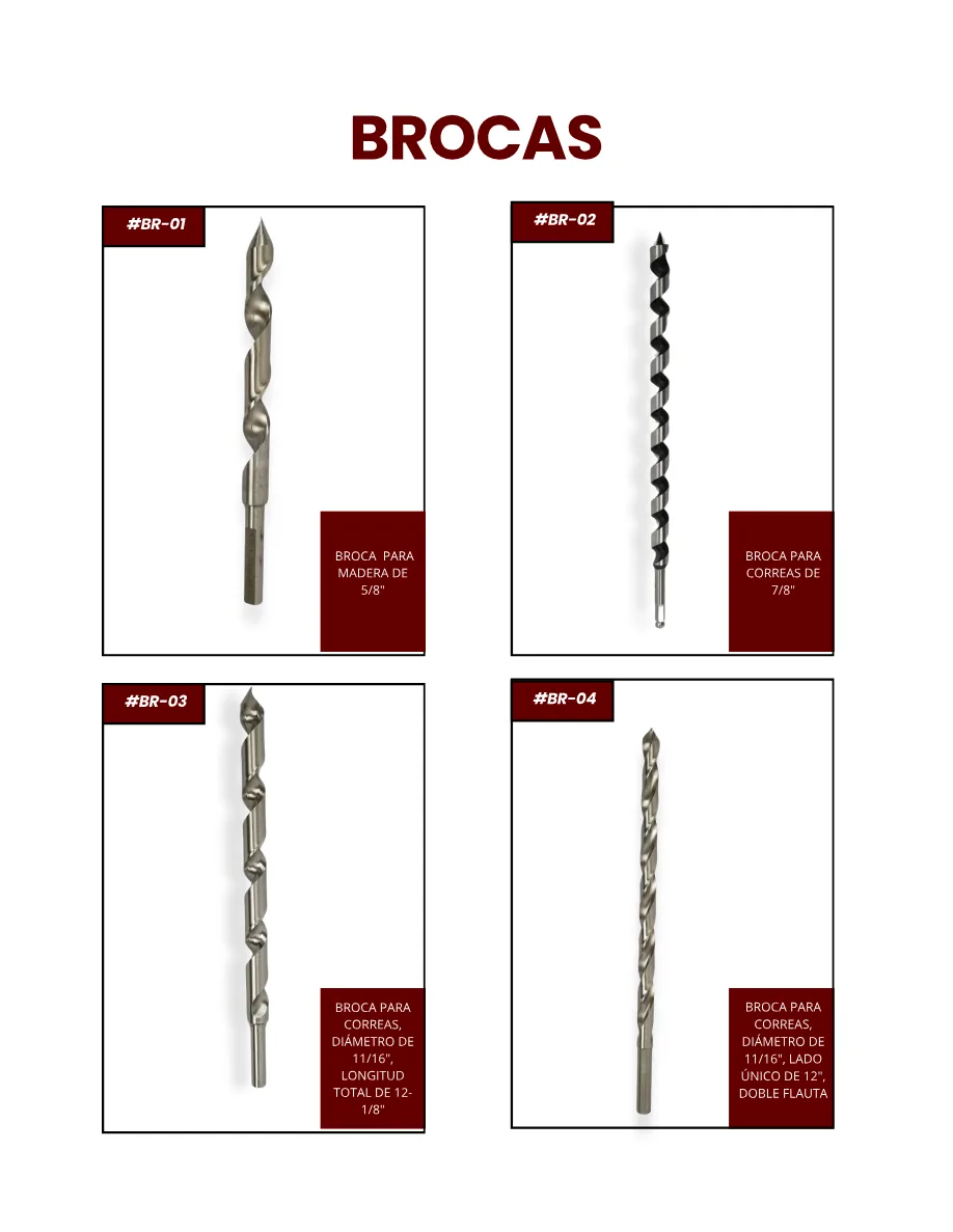 Brocas para Madera